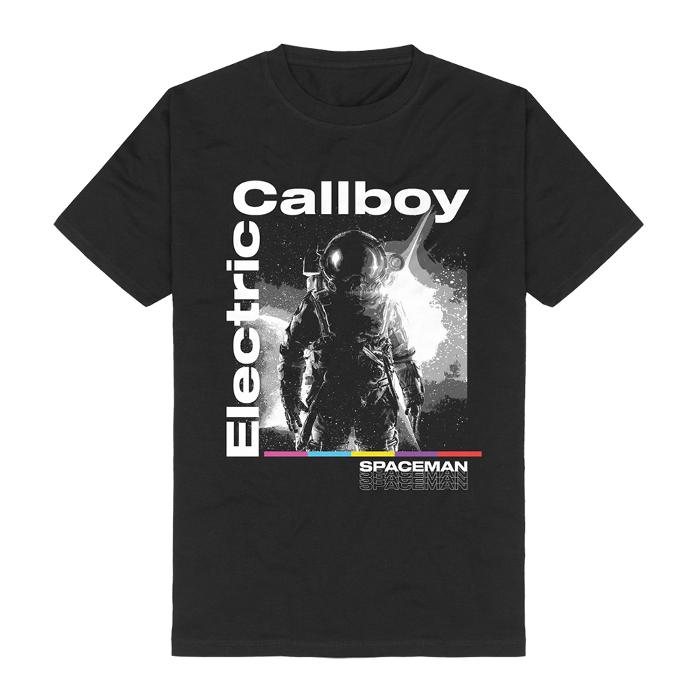 Spaceman Cover T-Shirt Front