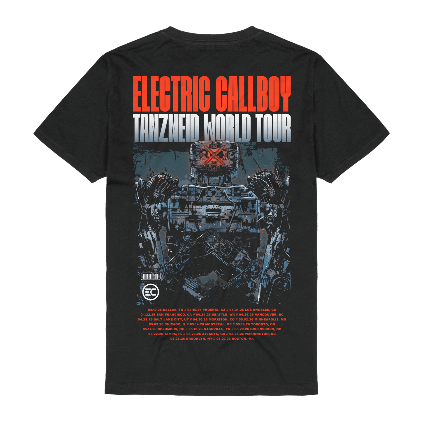 Tanzneid North America 2026 Tour Shirt