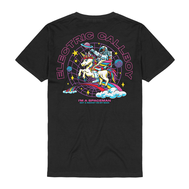 Spaceman Unicorn T-Shirt – Electric Callboy Official Store